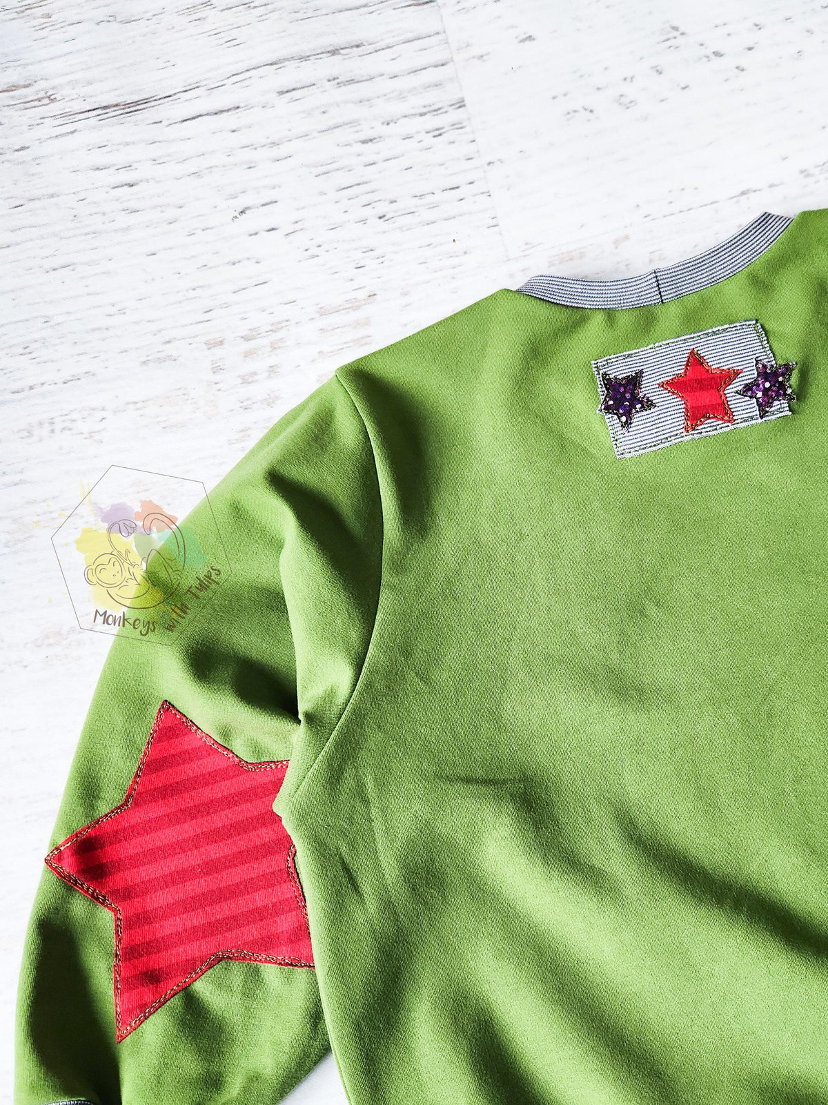 Shine Bright retro sweatshirt, size 5/6T