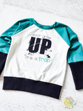 Don't Grow Up!, grow with me tee, size 3t - 6y