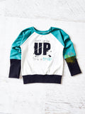 Don't Grow Up!, grow with me tee, size 3t - 6y