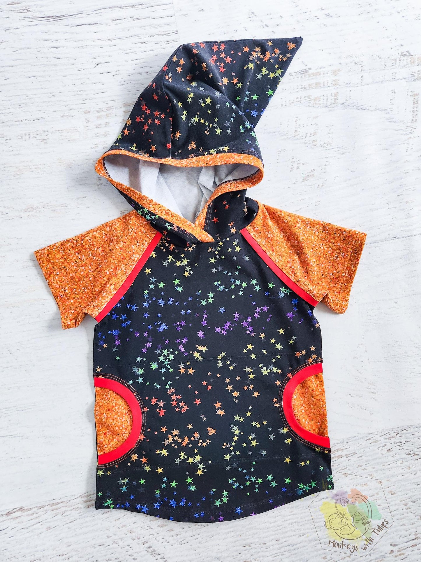 Starry Tee, size 4/5t