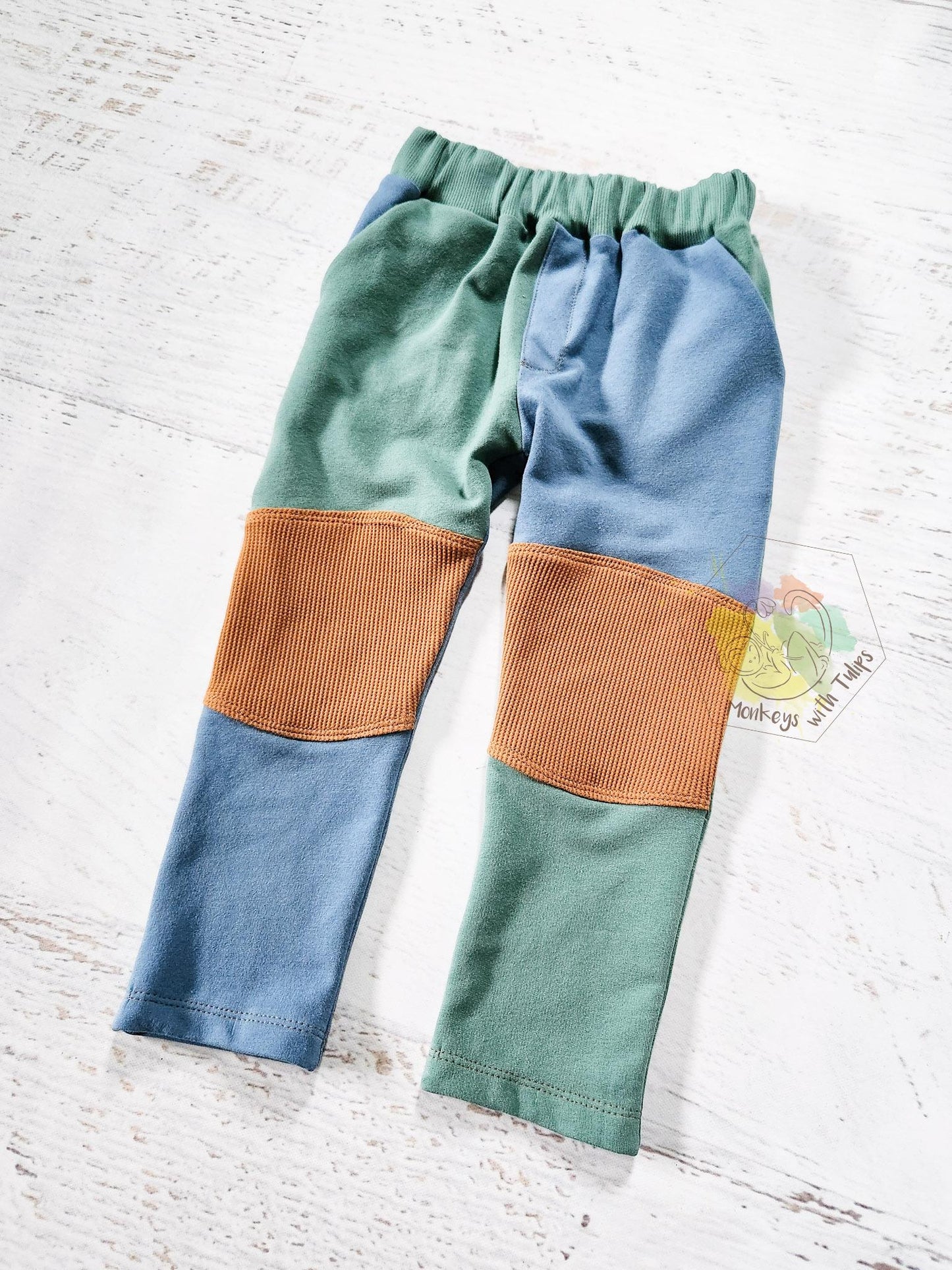 Patchwork pants