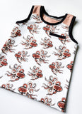 Octopus pocket tank, size 3/4t